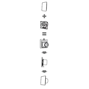 Panou decorativ airroxy 01-174 sticla negru mat Thumbnail 3