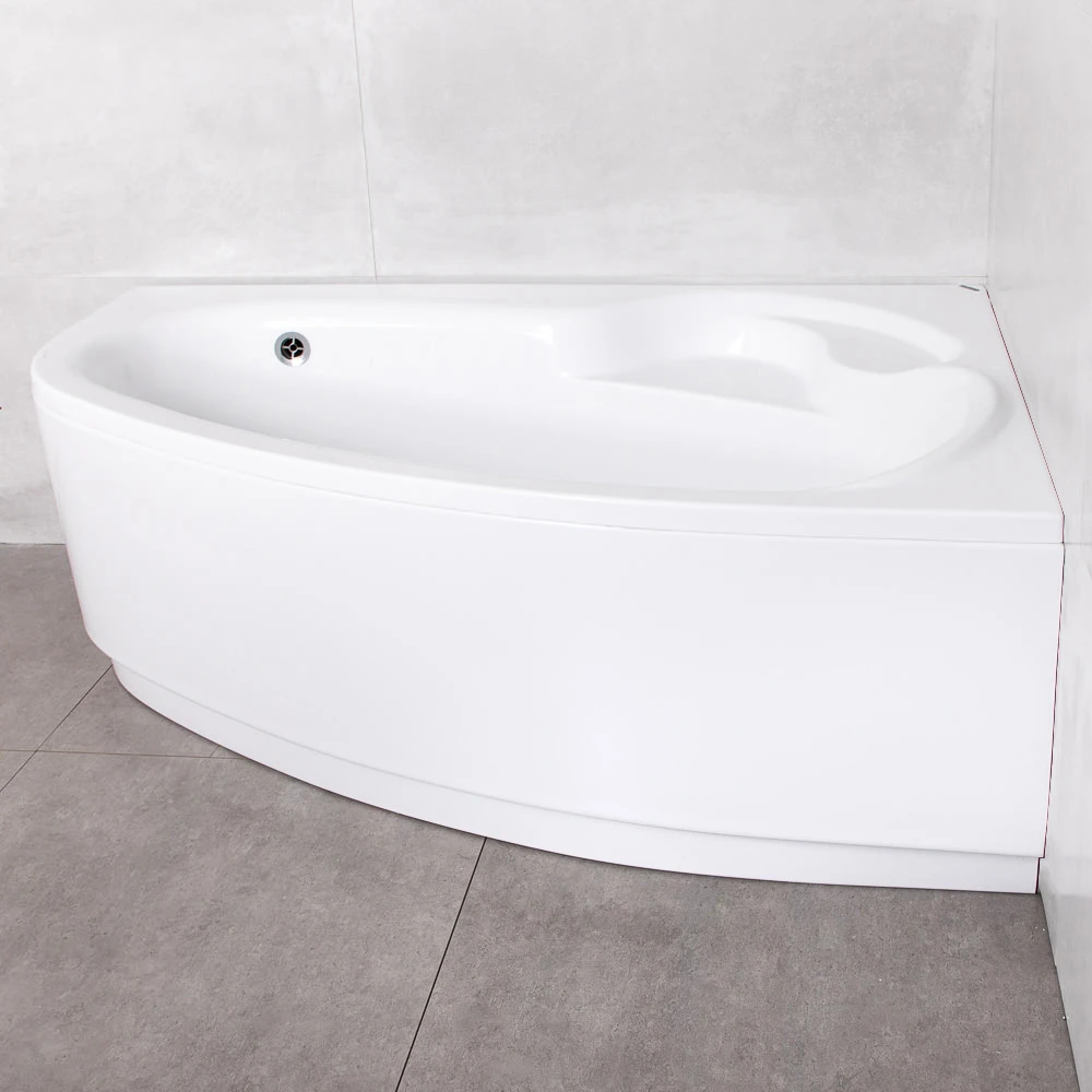 Ванна асимметричная bonito home blanca 1600x1050 правая акрил 3