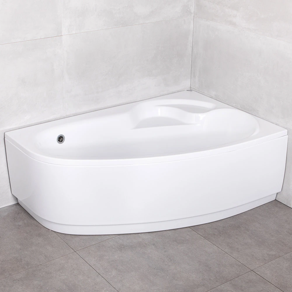 Ванна асимметричная bonito home blanca 1700x1100 правая акрил 2