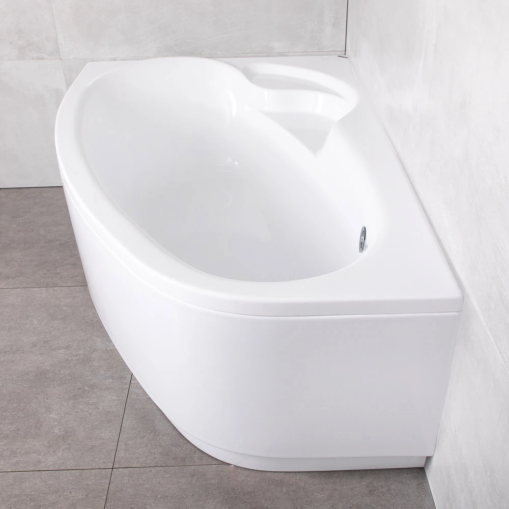 Ванна асимметричная bonito home blanca 1400x950 левая акрил 4