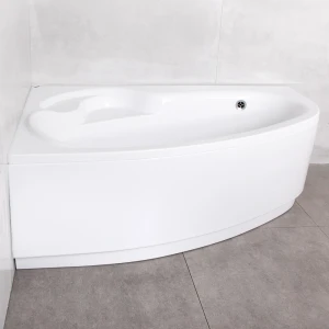 Cadă asimetrica bonito home blanca 1500x1000 stânga acril Thumbnail 3