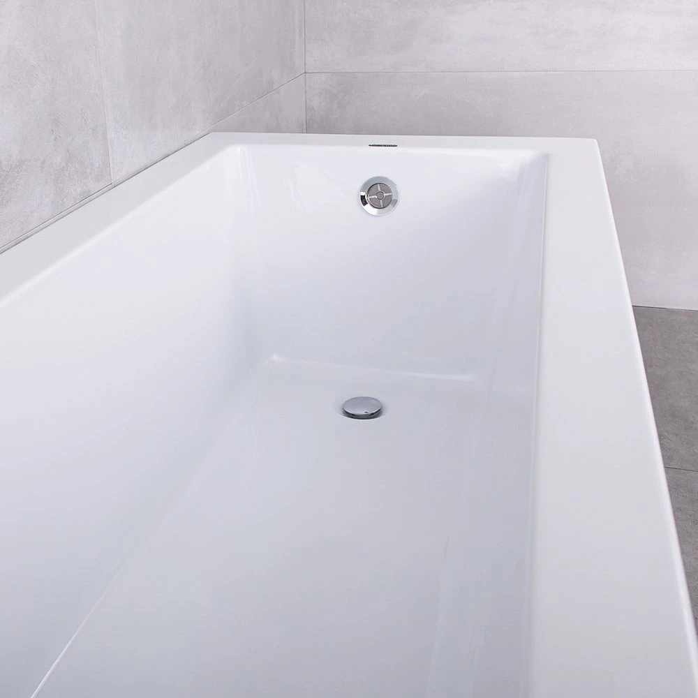 Ванна прямоугольная bonito home delia 1700x700 акрил 3