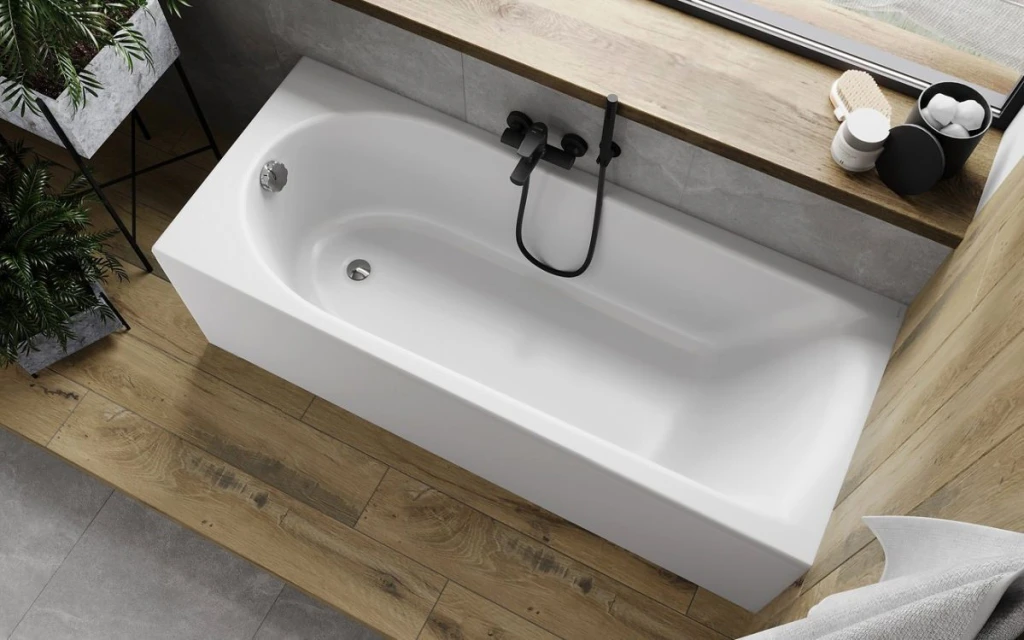 Cadă dreptunghiulară cersanit iva 1800x800 acril 2