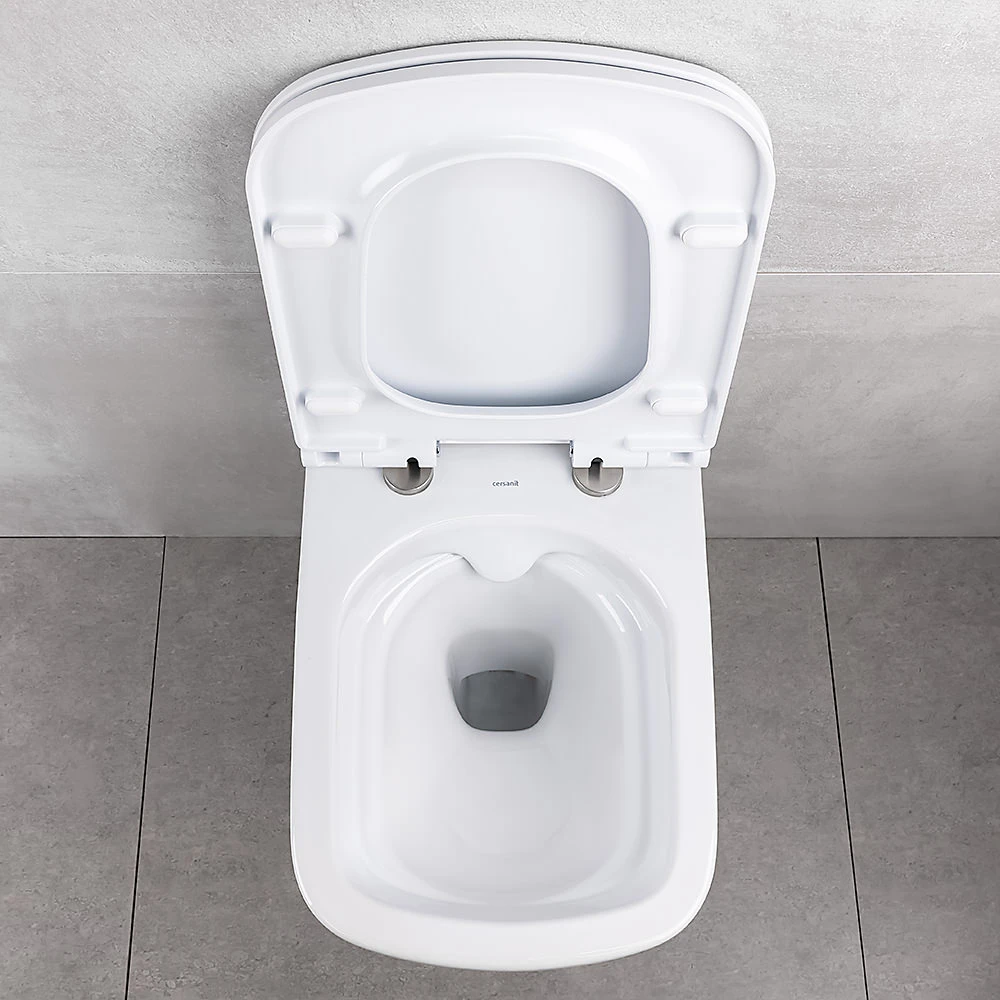 Vas wc suspendat cersanit colour rimless cu capac soft close drp 5