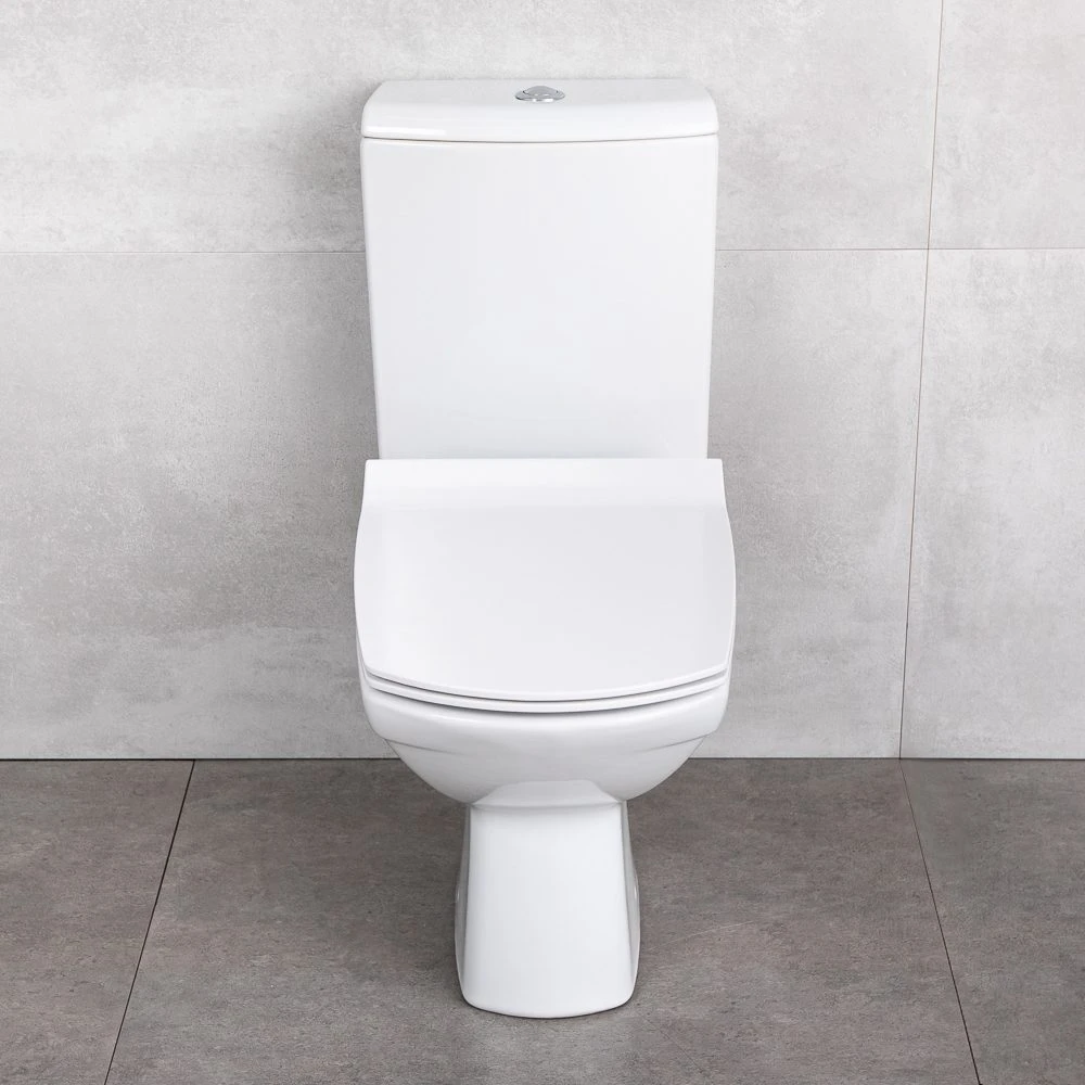 Vas wc compact cersanit carina rimless slim alim. infer. orizontal soft close drp 4