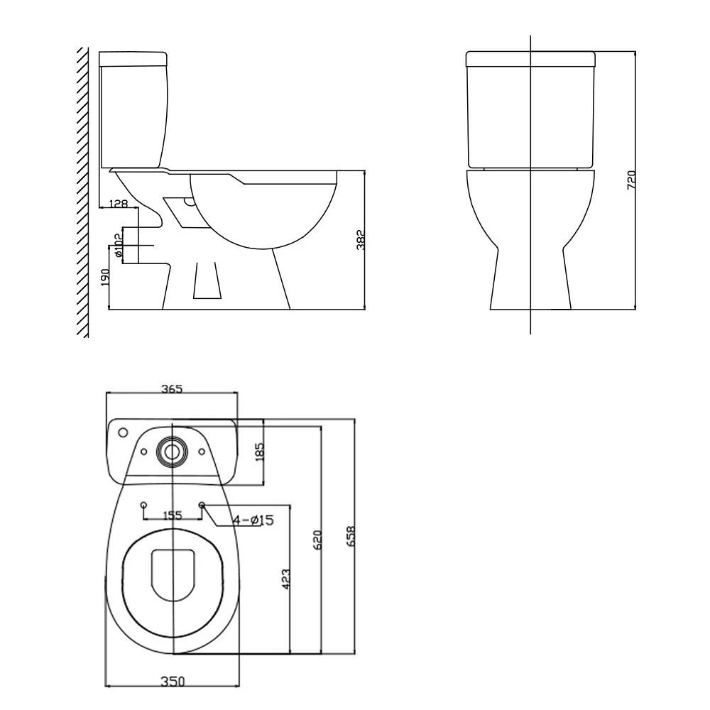 Vas wc compact nomi libero rimless alim. infer. orizontal soft close pp 5