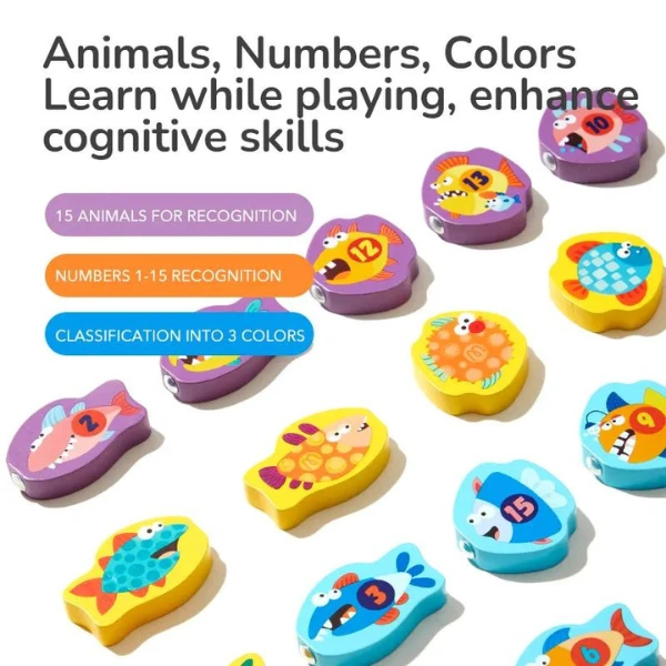 Магнитная игра "на рыбалке" 6