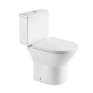 Vas wc compact nomi aurora rimless alim. infer. orizontal soft close, easy release uf