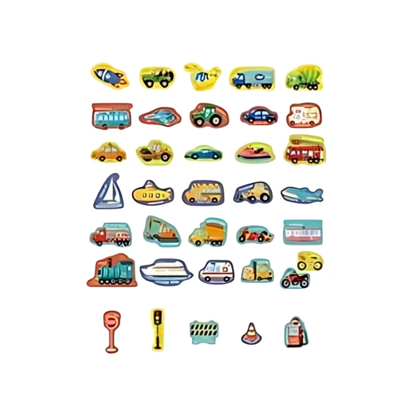 Figure magnetice "transport", 36 elem. 2