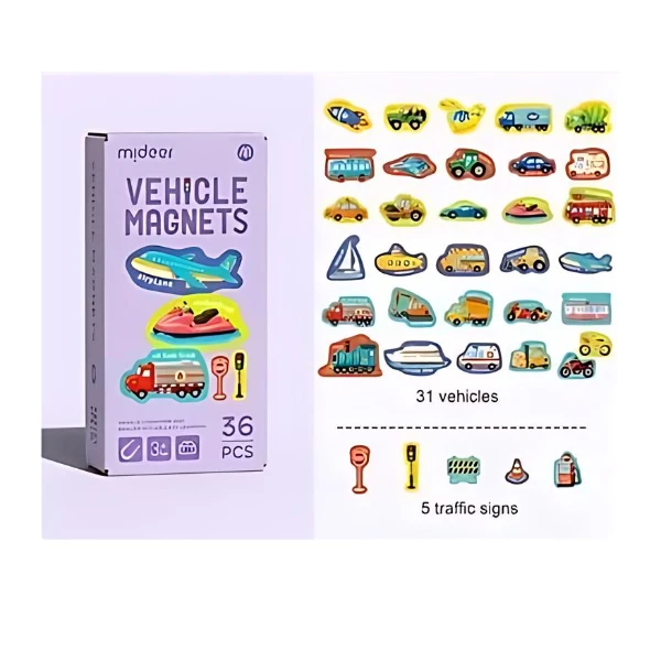 Figure magnetice "transport", 36 elem. 4