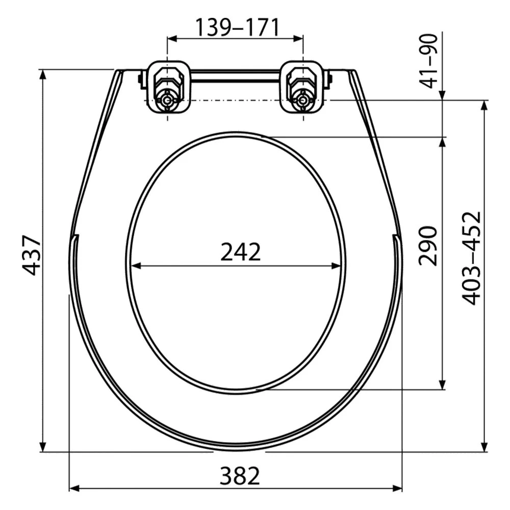 Capac vas wc alca a60 pp 2