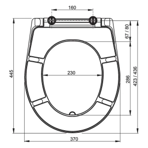 Capac vas wc alca a601 drp Thumbnail 2