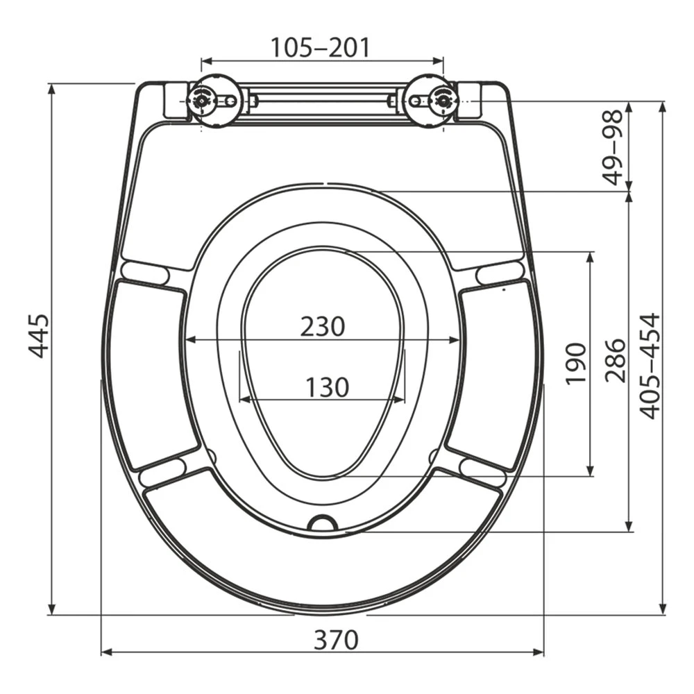 Capac vas wc alca a603 drp 2