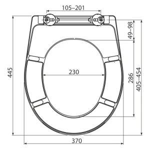 Capac vas wc alca a604 soft close drp Thumbnail 2