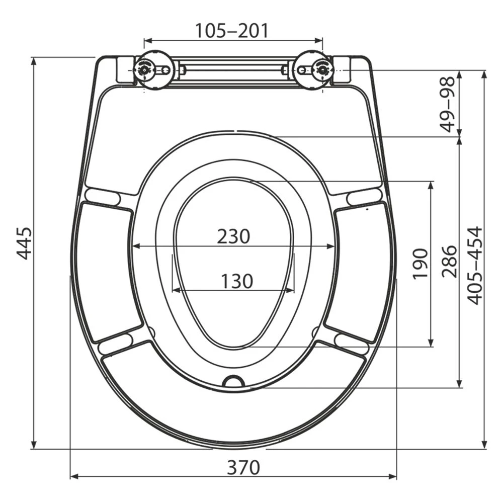 Capac vas wc alca a606 soft close drp 2