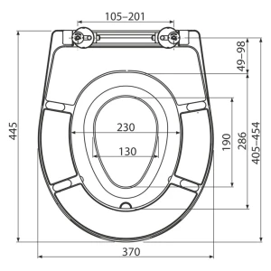 Capac vas wc alca a606 soft close drp Thumbnail 2