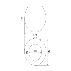 Capac vas wc soloplast su-11d soft close pp Thumbnail 5