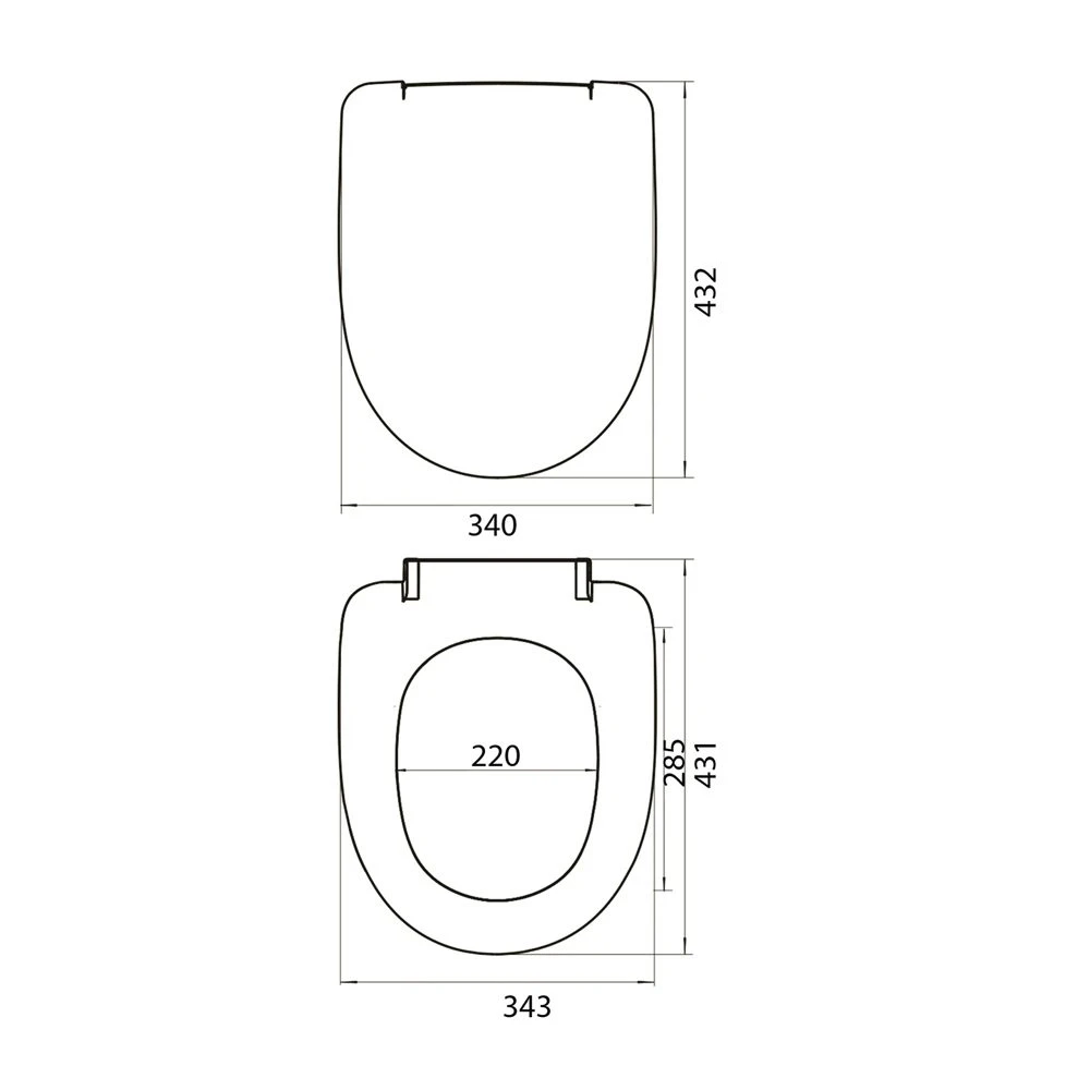 Сиденье для унитаза soloplast sua-5d микролифт pp 4