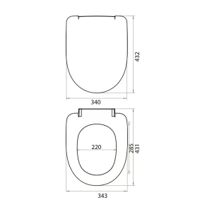 Сиденье для унитаза soloplast sua-5d микролифт pp Thumbnail 4