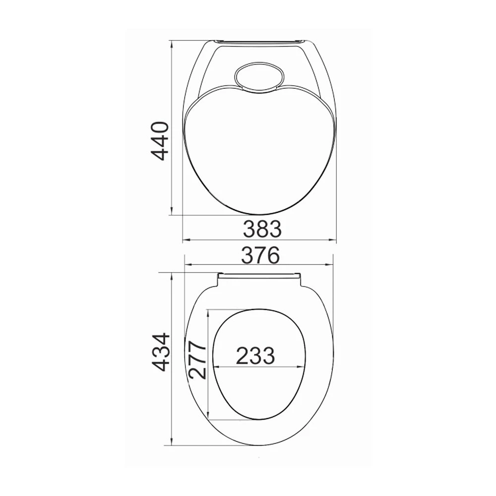 Сиденье для унитаза soloplast sua-7d микролифт pp 5
