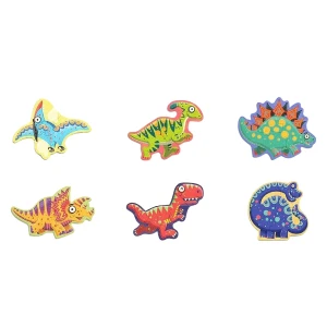 Primul puzzle „dinozauri drăguți”, 6 în 1 Thumbnail 2