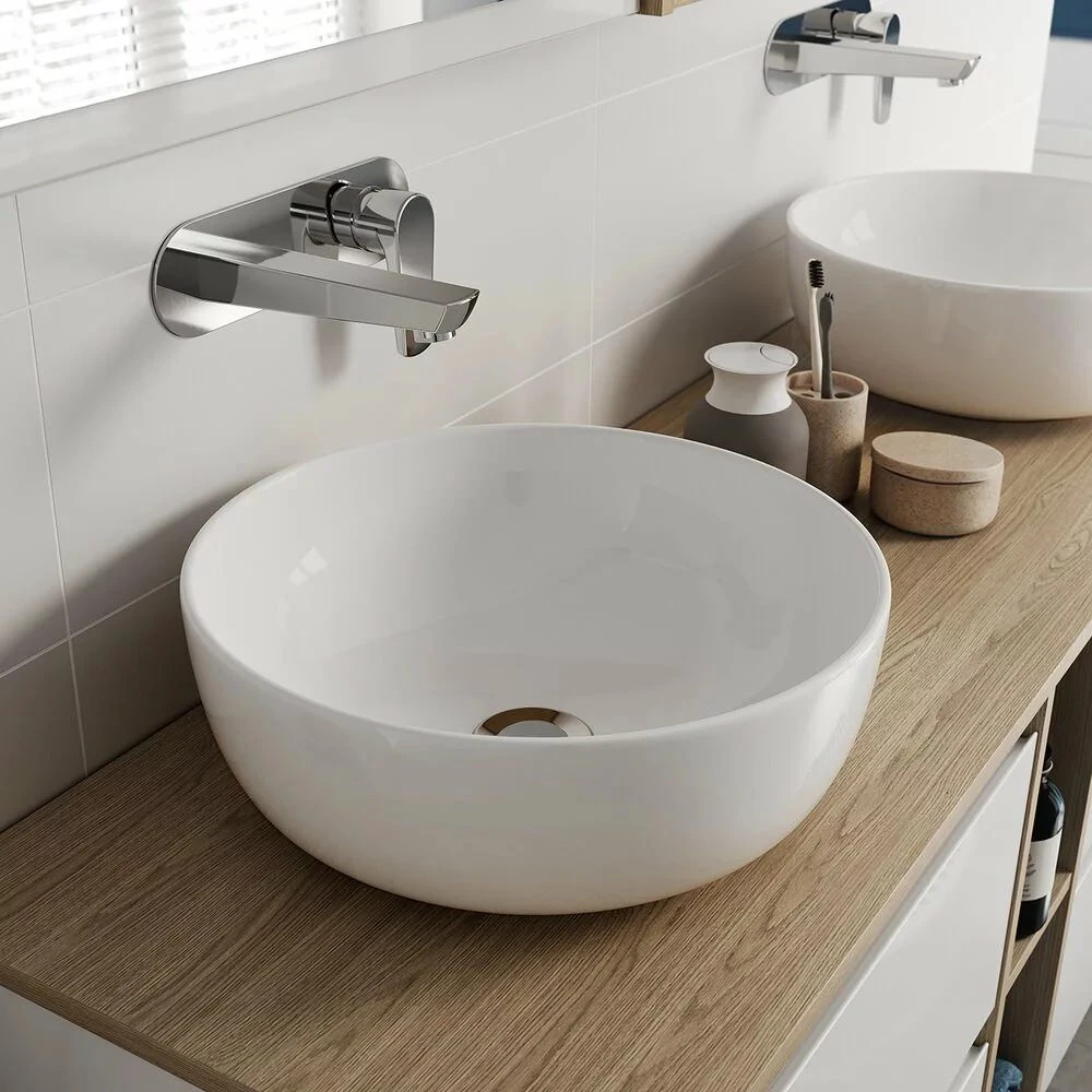 Lavoar aplicat cersanit moduo 350x350x150 rotund 3