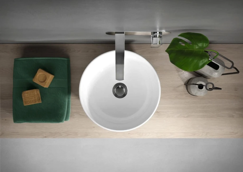 Lavoar aplicat cersanit moduo 400x400x150 rotund 4