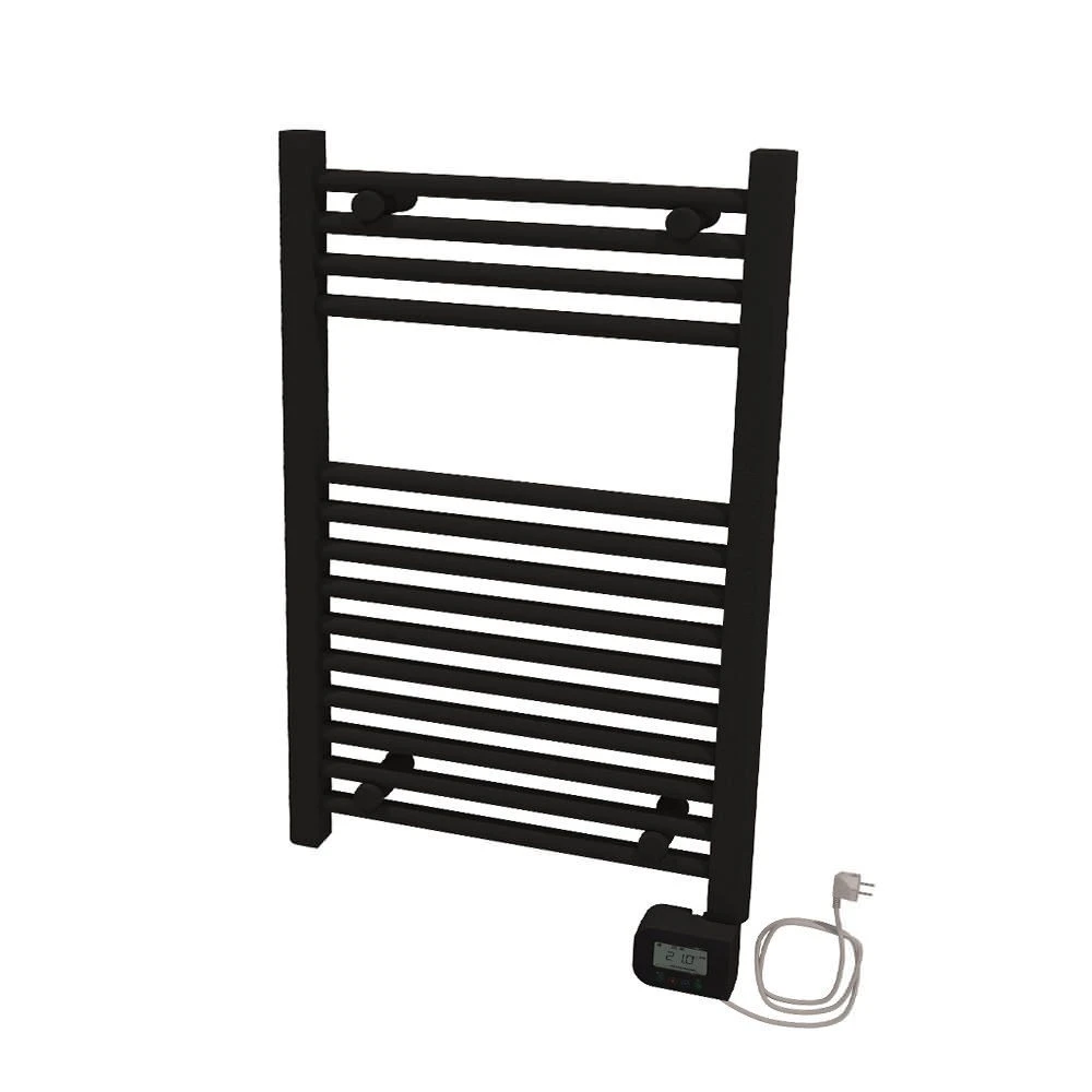 Полотенцесушитель электрический warma flat 500x800 400 w сталь черный 3