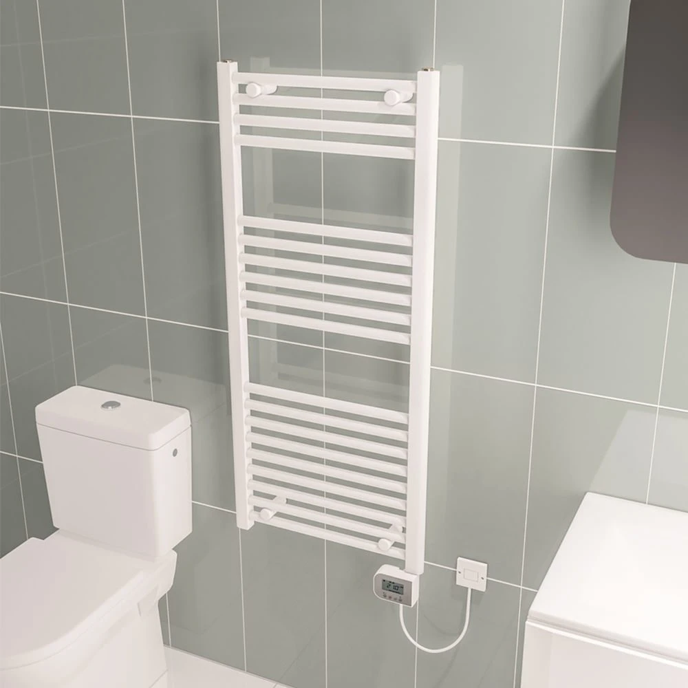 Полотенцесушитель электрический warma flat 500x1200 500 w белый 2