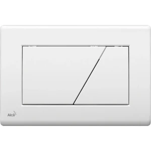 Butonul de scurgere alca m170 plastic alb