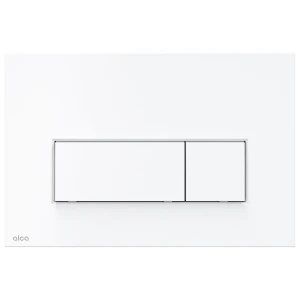 Butonul de scurgere alca m576 plastic alb