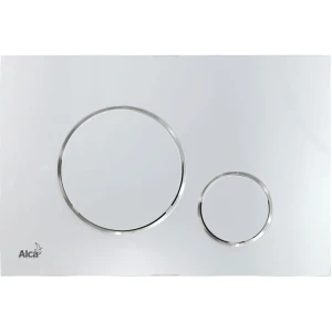 Butonul de scurgere alca m671 plastic crom lucios