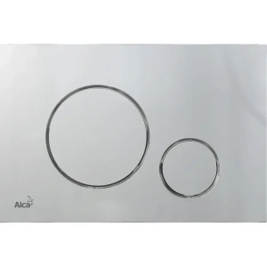 Butonul de scurgere alca m672 plastic crom mat