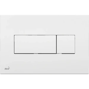 Butonul de scurgere alca m370 plastic alb