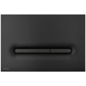 Butonul de scurgere alca m1878 plastic negru mat