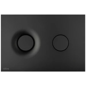 Butonul de scurgere alca m1978 plastic negru mat