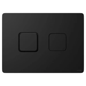 Butonul de scurgere cersanit accento square black pneu plastic negru mat