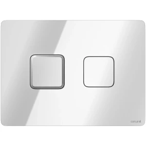 Butonul de scurgere cersanit accento square pneu plastic crom lucios