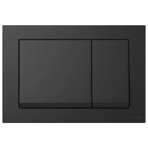 Butonul de scurgere cersanit enter ii black plastic negru mat