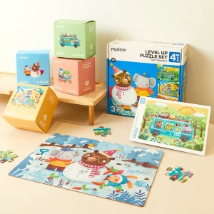 Seria de puzzle-uri „cele patru anotimpuri”, 4 în 1 Thumbnail 6