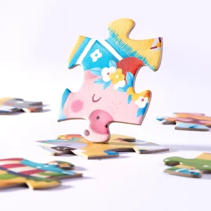 Seria de puzzle-uri „animăluțe”, 4 în 1 Thumbnail 5