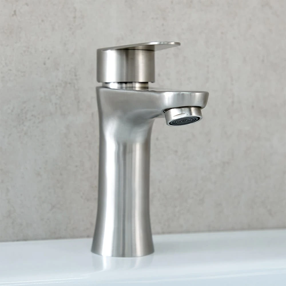 Смеситель для умывальника mat|eco inox rutil нержавеющая сталь 4