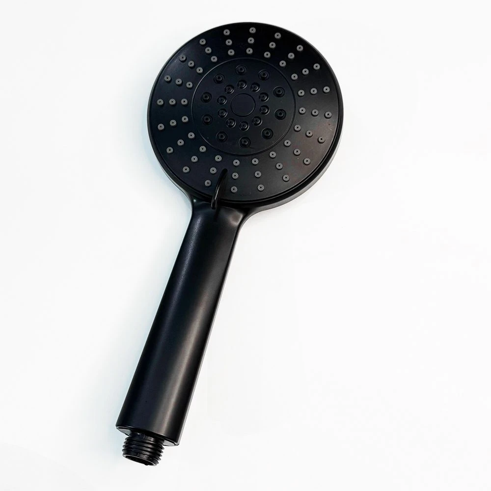 Baterie baie cu garnitură duș pe perete mat|eco breno 1133 negru 2
