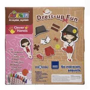 Set de creativitate "îmbracă păpușile" Thumbnail 3