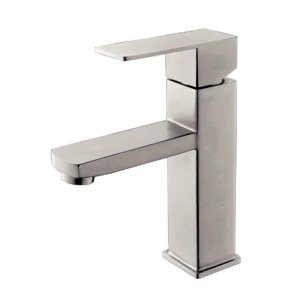 Baterie lavoar pe lavoar mat|eco inox cubo nichel periat Thumbnail 1