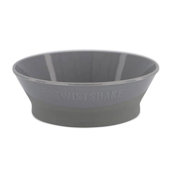 Миска с крышкой twistshake серый, 6+ месяцев 4