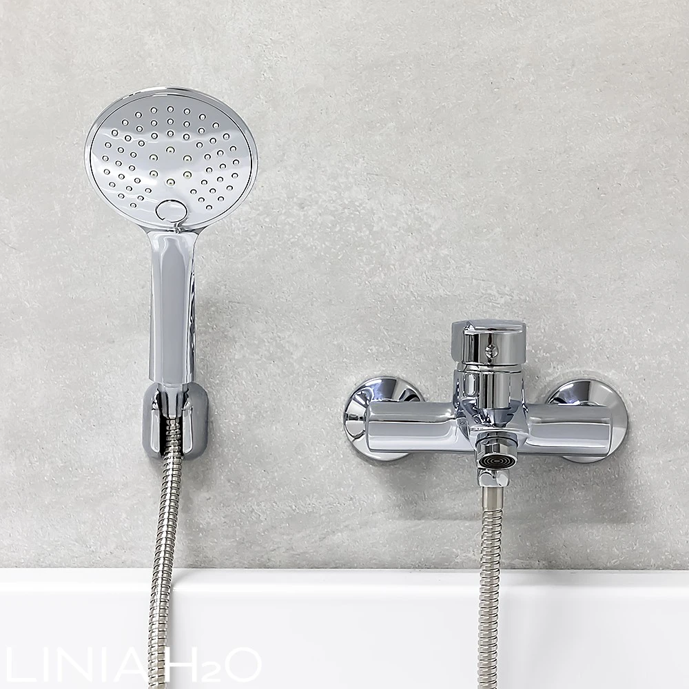 Baterie baie cu garnitură duș mat|eco kwarc 2