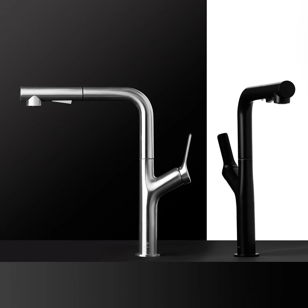 Смеситель для мойки armatura duero design вытяжной черный-мат 5