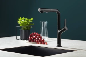 Смеситель для мойки armatura duero design вытяжной черный-мат Thumbnail 3