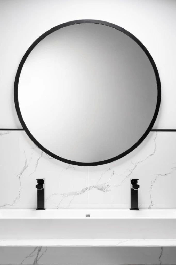 Baterie lavoar armatura logon negru 4